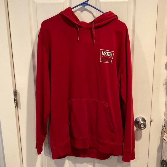 Vans Red Hoodie - Picture 1 of 6